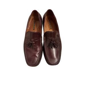 Vintage Men's Florsheim Tassel Slip On Loafers Dress Shoes Brown Size 8D